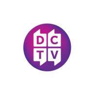 DCTV-logo voor entertainment en nieuws via Nederlandse IPTV.