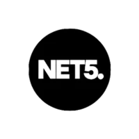 NET5-logo voor drama, films en shows via Nederlandse IPTV.