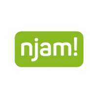 njam!-logo voor kookprogramma's en culinaire inspiratie op Nederlandse IPTV.