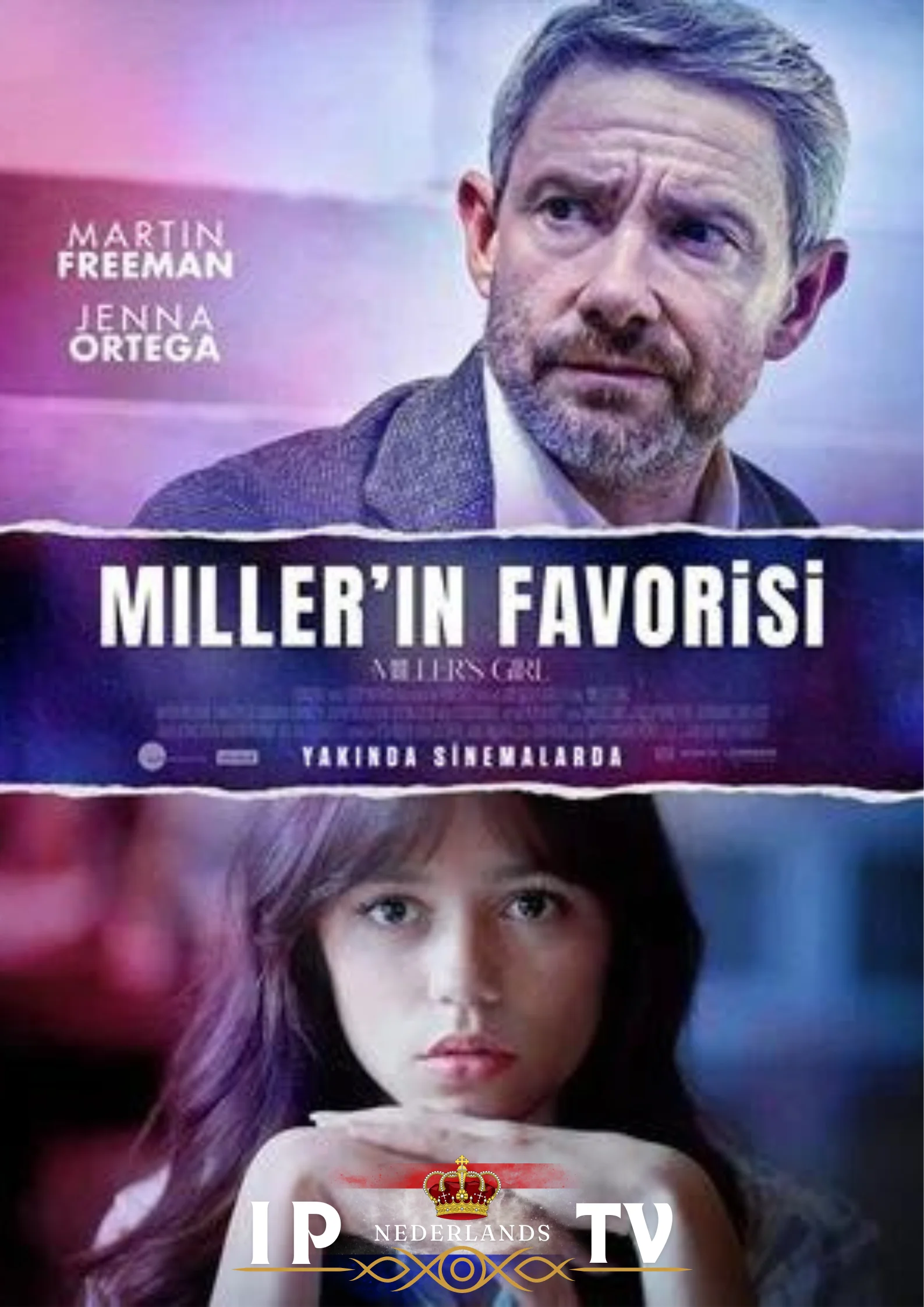 Poster voor een film genaamd Miller in Favorisi, beschikbaar binnen de inhoud van nederlandse iptv