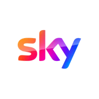 Sky-logo voor sport en entertainment via Nederlandse IPTV.