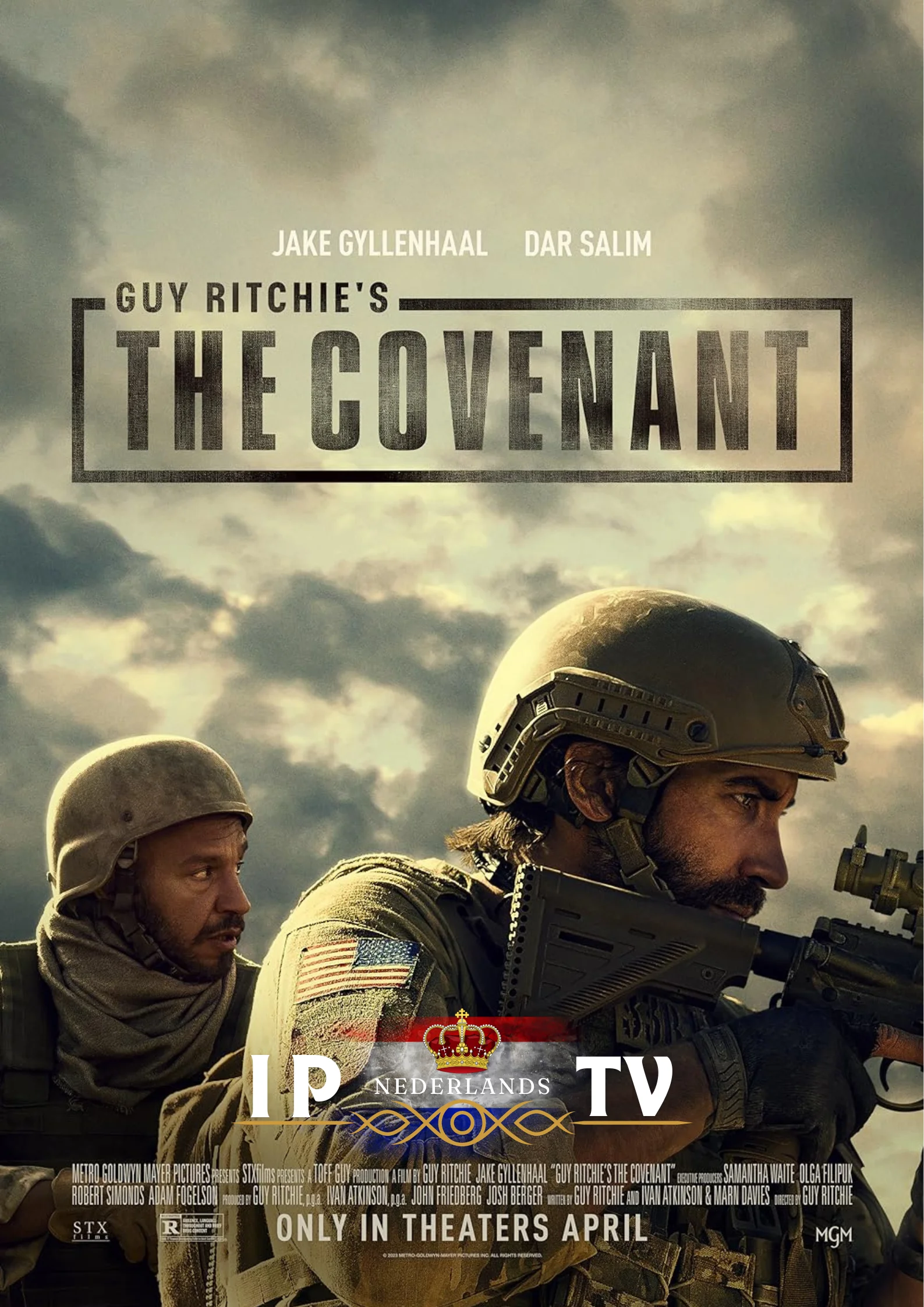 Poster voor een film genaamd The Covenant, beschikbaar binnen de inhoud van nederlandse iptv